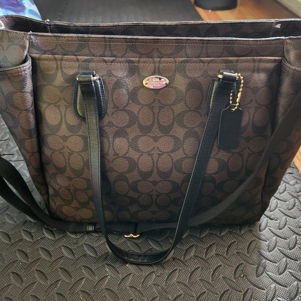 Coach diaper bag
